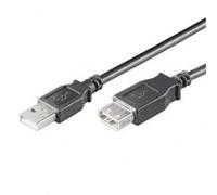 Cable USB A Macho - USB A Hembra 2.0 (18 mts) - EWENT