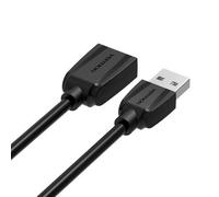 Cable Alargador USB 2.0 Vention VAS-A44-B500/ USB Macho - USB Hembra/ 5m/ Negro