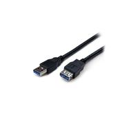 Cable de extensión USB 3.0 A a A - 2m - Extensión USB 3.0 SuperSpeed - Negro
