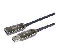 Cable de Extensión USB 3.0 - CORDÓN PREMIUM - AOC - Fibra de Vidrio - 15 m - SuperSpeed 5 Gbit/s