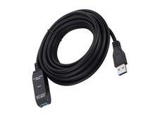 Cable de extensión USB 3.0 de 5 m, 10 m, 15 m, 20 m, repetidores activos, amplificador de alto ancho de banda, transferencia de datos, cable USB a macho a hembra