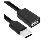 Cable de extensión USB 3.0 for Smart TV, PS4, Xbox, cable extensor de sincronización de datos de alta velocidad, cable de transferencia rápida USB 3.0 2.0 de 1/1,5/2/3 m.(3m,USB 2.0)