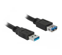 Cable de extensión USB DeLOCK 85054 1 m USB 3.2 Gen 1 Negro