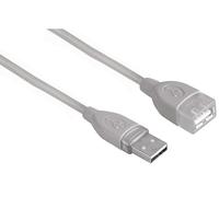 Hama 5m Alargador USB Cable de Extensión para PC Webcam Teclado Ratón Impresora