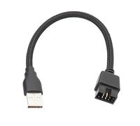 Cable de extensión USB de 9 pines para datos internos de la placa base (USB tipo A)