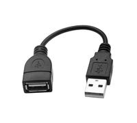 Cable de extensión USB largo - Cable alargador USB 2.0 macho a hembra, datos rápido y duradero, compatible con teclado USB, ratón, memoria USB, disco duro