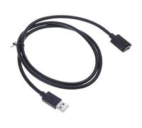 Cable de extensión USB USB 2.0 macho a hembra para unidad intermitente, lector de tarjetas, cámara de computadora, extensor USB