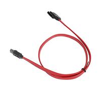 Cable de Fecha III,Adaptador de Cable de Datos de Disco Duro de Cobre de 50 Cm con Hebilla para Unidades de Disco,Unidades ópticas y de Cinta (Doblado a la Izquierda de 90 Grados)