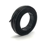 cable de fibra de carbono aislado Cable calefactor de autocontrol de 30 m/50 m Tubo de drenaje de 8 mm Anticongelante 20 W/m Descongelación(50m)