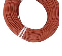 cable de fibra de carbono aislado Cable calefactor de fibra de carbono por infrarrojos de 5 a 100 m, 12 K, 33 ohmios/m, bobina de 3 mm(50 meters)