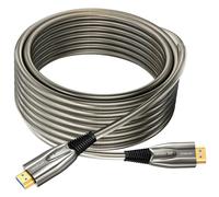 Cable de fibra óptica 8K HDMI 20M blindaje de acero óptico HDMI AOC 2.1 cable 48Gbps Ultra High Speed 8K @60Hz4K @120Hz Dynamic HDR eARC Dolby HDCP 2.2&2.3 para HDTV/proyector/cine en casa/TV Box