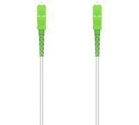 Cable de Fibra Óptica G657A2 3.0 9/125 Blanco (2 mts) - AISENS