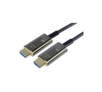 Cable de fibra óptica HDMI 2.1 Ultra Alta Velocidad PremiumCord 8K/60Hz, chapado en oro 20m