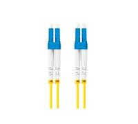 Latiguillo fibra optico lc - upc lanberg 1m mono duplex g657a1 lszh amarillo