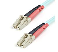 Startech Aqua Fiber Patch Cable Lc To Lc 1 M One Size Black / Red