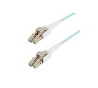 Cable de fibra óptica multimodo Startech 450FBLCLC5SW Verde