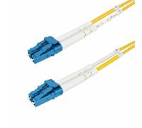 StarTech Cable de fibra óptica LC a LC (UPC) OS2 Monomodo SMDOS2LCLC2M 2 m 9/125µm 100G