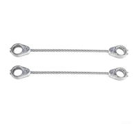 Cable de freno de cubierta de repuesto para cortacésped para RZT17 RZT22 RZT42 RZT50 diseñado para mejorar las operaciones de corte