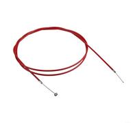 Cable de freno eléctrico para scooter de 5 mm, cable de acero de 220 cm, freno trasero compatible con SEGWAY para NINEBOT Max G3/F3, fácil instalación (2,2 m línea de freno trasero)