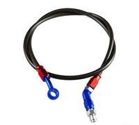 Cable de freno hidráulico para m10 45 grados para motocicleta hidráulica | Material de acero inoxidable, resistente al óxido, duradero, rendimiento de frenado seguro, fácil montaje