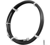 Cable de freno para scooter eléctrico Ninebot serie F2 fabricado con alambre de acero y cubierta de policarbonato para una respuesta de freno suave y consistente (negro)