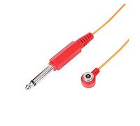 Cable de goma del cordón del clip de tatuaje de 2m Conexión magnética del tatuaje del tatuaje for la máquina de tatuaje Accesorios de suministro de tatuaje(Orange)