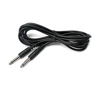 Cable de guitarra profesional de 3 m de 6,35 mm, 1/4 pulgadas, para amplificador, teclado y mesa de mezclas