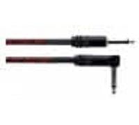 Cable de guitarra recto/enrollado de 1,5 m de color rojo tweed