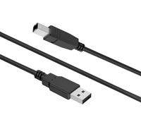 Force Power Cable USB-B Macho a USB-A Macho 2.0 para impresora de 3m,