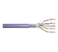 Cable de instalación DIGITUS Cat.6, F/UTP, B2ca, AWG 23/1, LSOH, 100 m, morado