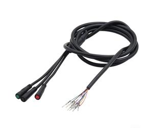 Cable de instrumento controlador de pantalla de scooter eléctrico 1T3 1T4 1T5 línea de conexión de repuesto para scooters con 1 3 a 1 8 metros de longitud (1T5 1,8 m)
