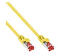 Cable de interconexión InLine®, S/FTP (PiMf), Cat.6 250MHz, PVC, cobre, amarillo, 1m