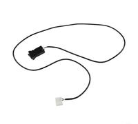 Cable de interfaz de audio con conector de 20 pines para Toyota 2007-2009 y 2007-2009 AUX Stereo Adapter Socket 86190-53010 86190-06010 ABS negro 150 cm