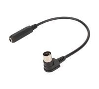 Cable de interfaz de audio con conector DIN de 5 pines y tecnología antiinterferencias, perfecto para conectar dispositivos MIDI a amplificadores y