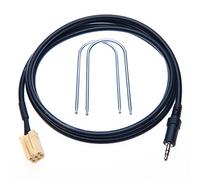 Cable de interfaz de música Aux-IN de Keple para coches, cable adaptador para conectar el reproductor MP3 y móvil al coche, compatible con Fiat Grande Punto de 2007 en adelante