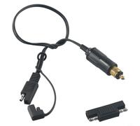 Cable de interfaz SAE de 16.1 pulgadas para motocicletas BMW, carga de 18 AWG para GPS y teléfono, conector adaptador automotriz impermeable
