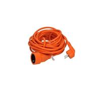 Cable de jardín 3x1.5mm, 15mt Naranja; Ideal para Conexiones eléctricas en Exteriores y proyectos de jardinería.
