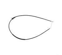 Cable de liberación de capó, mitad trasera, 51237148865, línea de pestillo de cubierta del motor, núcleo de metal resistente al desgaste, reemplazo de ajuste directo para Mini Cooper R55 R56 R57 R58