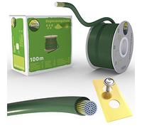 Cable de limitación de 100 m + 30 cuchillas para robot cortacésped, cortacésped, juego de accesorios para cable de búsqueda, compatible con Worx Landroid