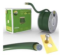 Cable de limitación de 250 m + 30 cuchillas para robot cortacésped, cortacésped, juego de accesorios para cable de búsqueda, compatible con Worx Landroid