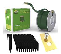 Cable de límite de 150 m + 450 estacas de tierra + 30 cuchillas para robot cortacésped robot juego de accesorios cable límite para cable de búsqueda - Compatible con Worx Landroid
