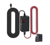 Cable de margen de guía para la grabadora - adaptador USB para coche, cable del tablero USB en ángulo | Convertidor reductor de 12 V a 5 V para grabación, cable compacto pe