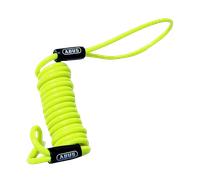 ABUS Memory Cable - cable recordatorio para el recordatorio visual del bloqueo del disco de freno - para la seguridad de la moto, amarillo