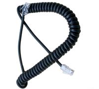 Cable de micrófono de 8 pines para ICOM HM-207S, HM-133V, IC-2300H, IC-2730A, ID-5100A, ID-4100A - Cable de micrófono bidireccional de repuesto Ham