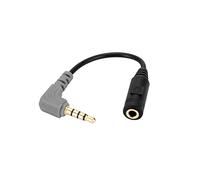 Cable de micrófono SC4 de repuesto, adaptador TRS a TRRS de 3,5 mm, conecta smartphones, tabletas con Rode VideoMic Go, VideoMicro y micrófono BOYA Lavalier micrófono