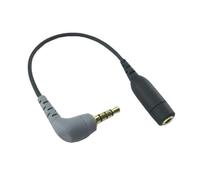 Cable De Micrófono TRS A TRRS, Cable Adaptador De Ángulo Recto Hembra A Macho De 3,5mm, Cable De Micrófono Inalámbrico For RODE SC3/SC4(For SC4)