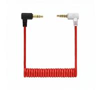 Cable de Micrófono TRS a TRRS, Cable de Micrófono Compatible con Rode VideoMicro VideoMic Pro Wireless GO BOYA MOVO, Adaptador de Audio Macho a Macho de 3,5 mm para Smartphone y Cámara en Ángulo Recto