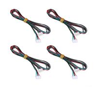 Cable de motor de 4 pasos, adaptador de 2 m XH de 4 pines a 6 pines, 24 AWG para impresora 3D (xh2.54)