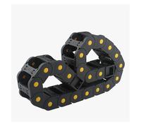 Cable de nailon de 45x60mm, 75mm, 100mm, 125mm, 150mm, 200mm, L1000mm, Cable de cadena de arrastre con conectores de extremos, línea de remolque(100mm,45x175mm,Enclosed type open)