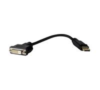Cable de pantalla DisplayPort a DVI 24+1 - VIVOLINK - 1,5m - Soporte 4K - Conectores con tornillos moleteados